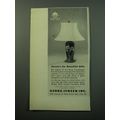 1950 Georg Jensen Royal Copenhagen Lamp Advertisement