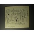 1953 Cartoon by Alain (Daniel Brustlein) - Oh -...