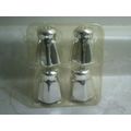 Stainless Steel mini Salt and Pepper set of 4