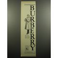 1955 Burberry Coat Ad - The world's finest weather-proofs, topcoats