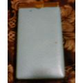Baronet Cigarette leather case snap closure