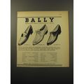 1960 Bally Shoes Advertisement - Guarda II, Lucerne VII and Lucerne VI