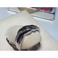 Black & Natural White Diamond .13ctw 5 Row alte...