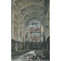 PC16689 Kings College Chapel. Interior. Cambrid...