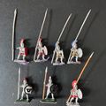 25mm Hinchliffe Ancients SPARTAN HOPLITES 7 Met...