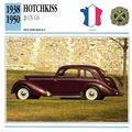 Collectors Club card. Classic Cars. Hotchkiss 2...