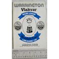 1987 programme Warrington v. Oldham, Lancashire...