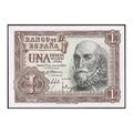 Spain 1953 [BLL] 1 peseta (SC)