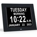 TMC 8 Inch Dementia Clock for Seniors – Large A...