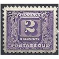 Canada 1930 D10 2c Bright Violet Postage Due Fi...