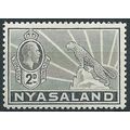 Nyasaland 1934 SG117 2d Pale Grey Mounted Mint ..