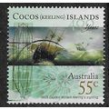 CKI 2009 55c 'ENGLISH EAST INDIAMAN' FINE USED ...