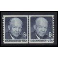 1401 6c Dwight Eisenhower Fine MNH CLP W1665