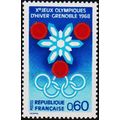 France. 1967 60c S.G.1746 Mounted Mint