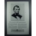 1940 Lincoln National Life Insurance Ad - Name ...