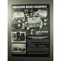 1987 Bear Archery Camping Line Ad - Discover