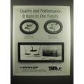 1991 Dunlop Pro Golf Ad - Quality and Performance