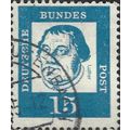 GERMANY, Martin Luther, 1483-1546, blue 1961, 1...