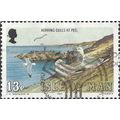 ISLE O MAN, BIRD, Herring Gull, Peel, blue 1983...