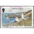 ISLE O MAN, BIRD, Herring Gull, Peel, blue 1983...