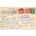 Canada Mufti on Postcard Postage Due 1939 to US...
