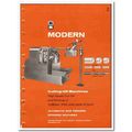 Modern Machine Tool Company 1965 vintage indust...