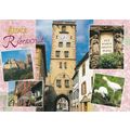 Ribeauville Multiview France Postcard unused VGC