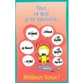 'Tout ce que je te souhaite Meilleurs Voeux Pos...