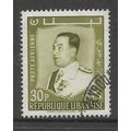 LEBANON 196O AIR 30p OLIVE PRESIDENT CHEHAB SG ...