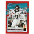 RATED ROOKIE LAVISKA SHENAULT RED PRESS PROOF