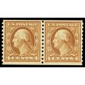 495, Mint 4¢ VF NH Coil Pair Cat $50.00 - Stuar...