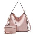 Women Vegan Leather Handbags Tote Purse Shoulde...