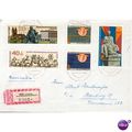 DDR FDI Cover 1969 - SG E1233-E1234 + E1236-E12...