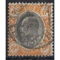 Transvaal 1905 SG266 6d Black & Orange Fine Use...