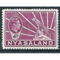 Nyasaland 1938 SG135 4d Bright Magenta Mounted ...