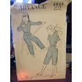 Vintage Advance 4825 Girl's Shirt & Pants Patte...