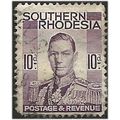 Southern Rhodesia 1937 SG47 10d Purple (remaind...