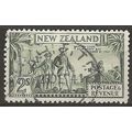 New Zealand 1936 SG589 2/- Olive-Green Fine Use...