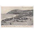Busy Beach and Constitution Hill Aberystwyth 19...