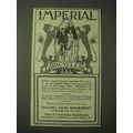 1900 Imperial Bicycles Ad