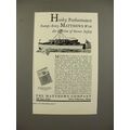 1930 Matthews Cruiser Boat Ad - Husky Performance!