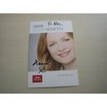 Hannah Bayman (BBC Look North) hand signed RARE...