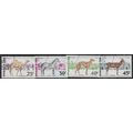 1972 SG 377/380 - fine used (o) - ANIMAL
