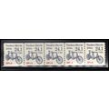 2266 24.1c Tandem Bicycle Very Fine MNH Dry Gum...