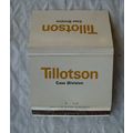 Matchbook cover Tillotson Corrugated Cases Ltd