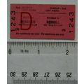 1966 British Railways Board ticket 1st Cheap Of...