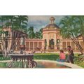 Rodneys Memorial Spanish Town Jamaica Old Postcard