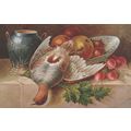 Bird Slaughtered Blood Sports Antique Postcard