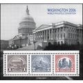 Washington 2006 Souvenir Sheet of Three Stamps ...