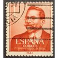 Stamp Spain SG1412 1961 1Pta Vazquez Mella Used
